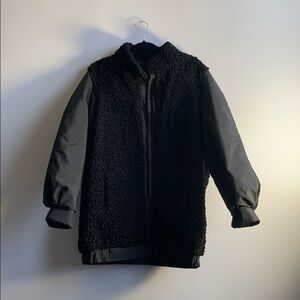 Vintage Handmade Reversable Curly Wool Coat